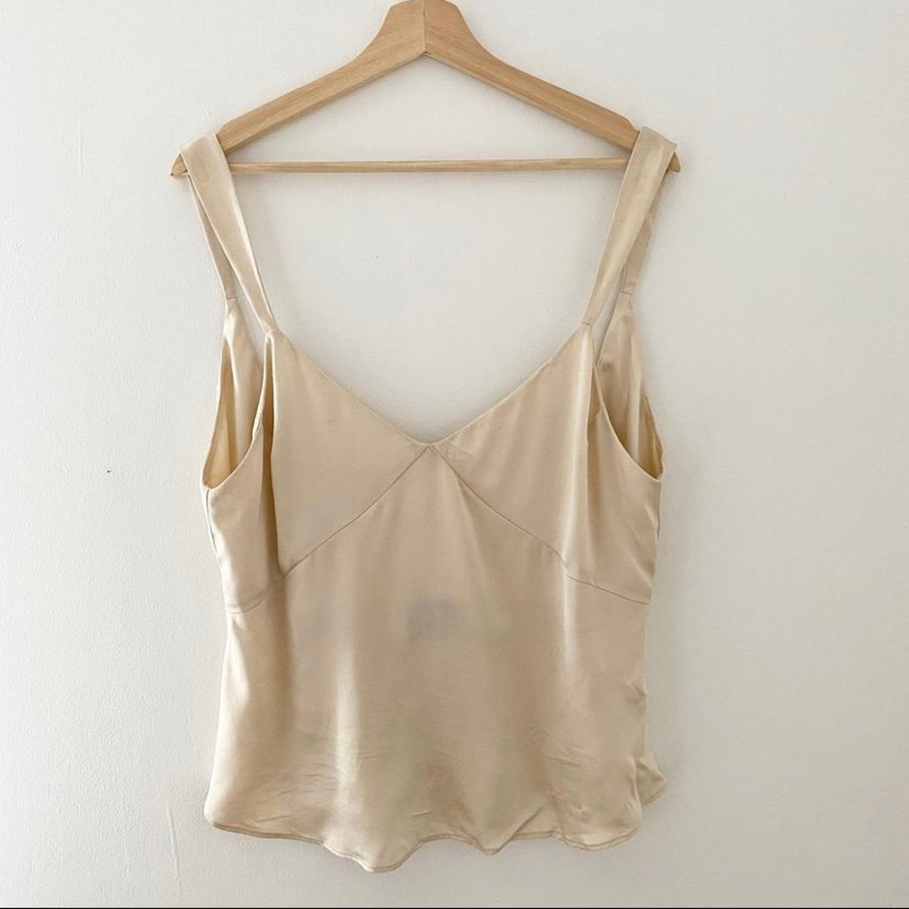 Reformation, silk Lucy top